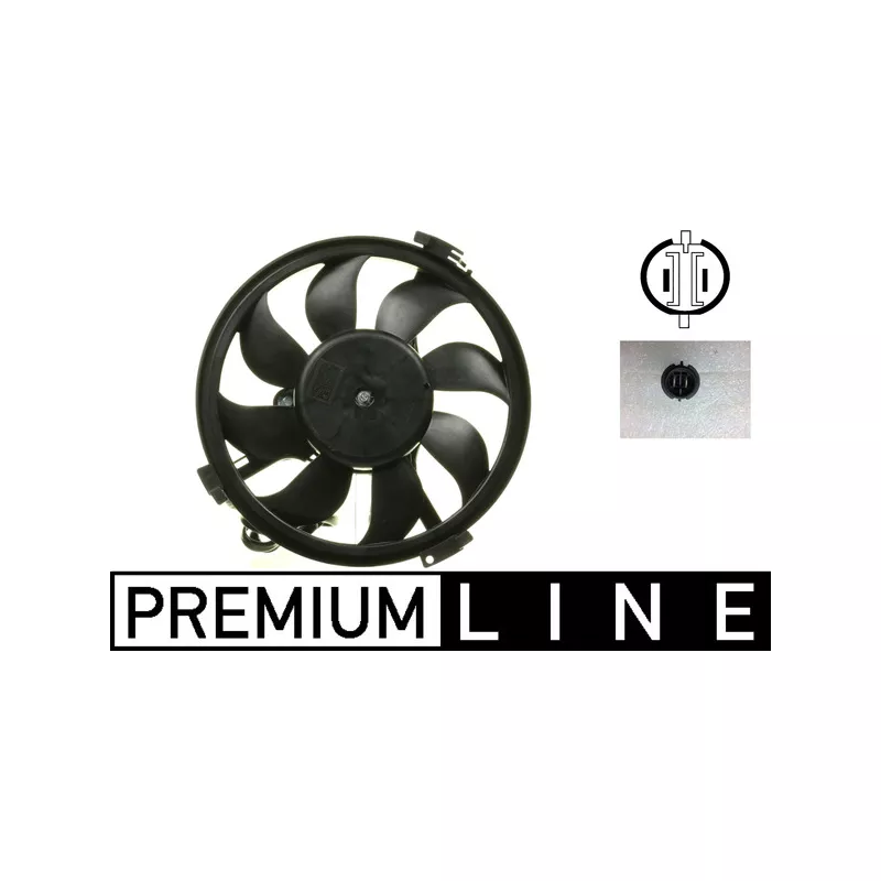 Ventilateur, refroidissement du moteur MAHLE CFF 3 000P