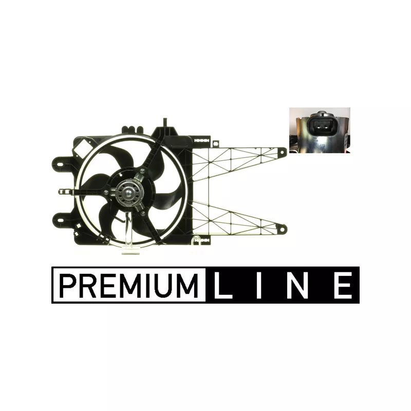 Ventilateur, refroidissement du moteur MAHLE CFF 300 000P