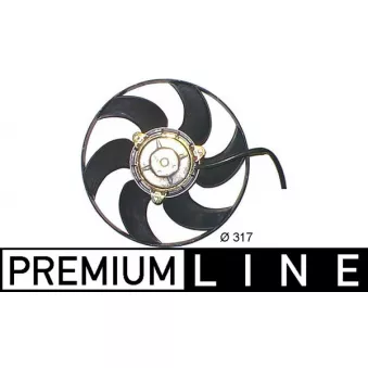 Ventilateur, refroidissement du moteur MAHLE CFF 307 000P