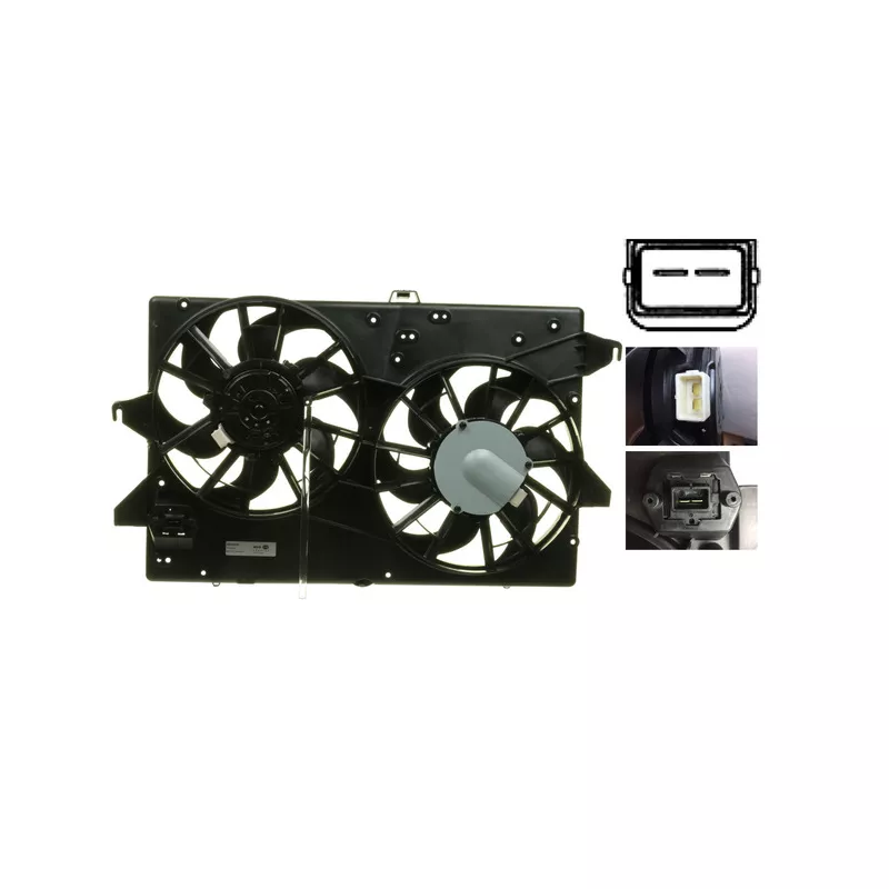 Ventilateur, refroidissement du moteur MAHLE CFF 319 000S