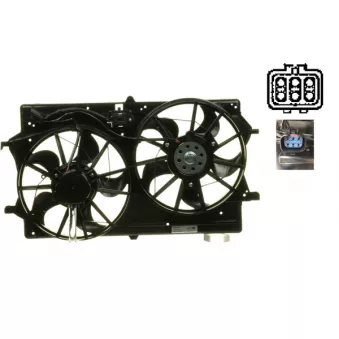 Ventilateur, refroidissement du moteur MAHLE