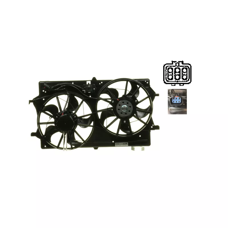 Ventilateur, refroidissement du moteur MAHLE CFF 320 000S