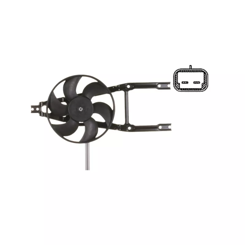 Ventilateur, refroidissement du moteur MAHLE CFF 321 000S