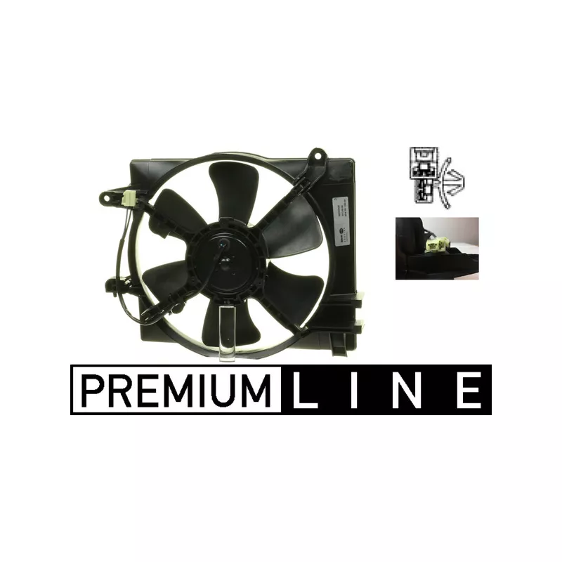 Ventilateur, refroidissement du moteur MAHLE CFF 324 000P