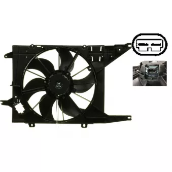 Ventilateur, refroidissement du moteur MAHLE CFF 327 000S