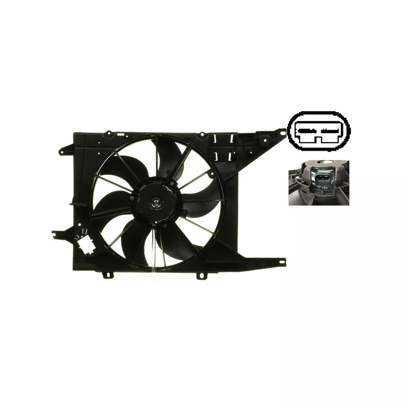 Ventilateur, refroidissement du moteur MAHLE CFF 327 000S