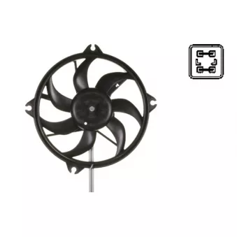 Ventilateur, refroidissement du moteur MAHLE CFF 329 000S