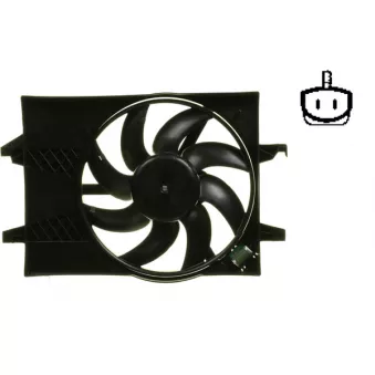 Ventilateur, refroidissement du moteur MAHLE CFF 330 000S