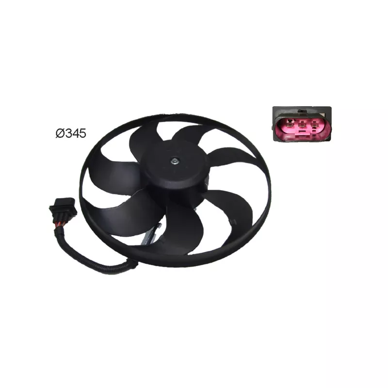 Ventilateur, refroidissement du moteur MAHLE CFF 331 000S