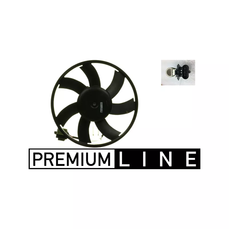 Ventilateur, refroidissement du moteur MAHLE CFF 339 000P