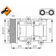 Compresseur, climatisation NRF 32212G - Visuel 1
