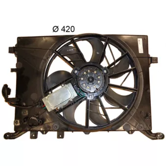 Ventilateur, refroidissement du moteur MAHLE CFF 376 000S