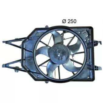Ventilateur, refroidissement du moteur MAHLE CFF 385 000S