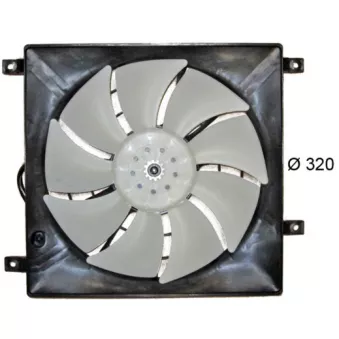 Ventilateur, refroidissement du moteur MAHLE CFF 389 000S