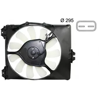 Ventilateur, refroidissement du moteur MAHLE CFF 390 000S