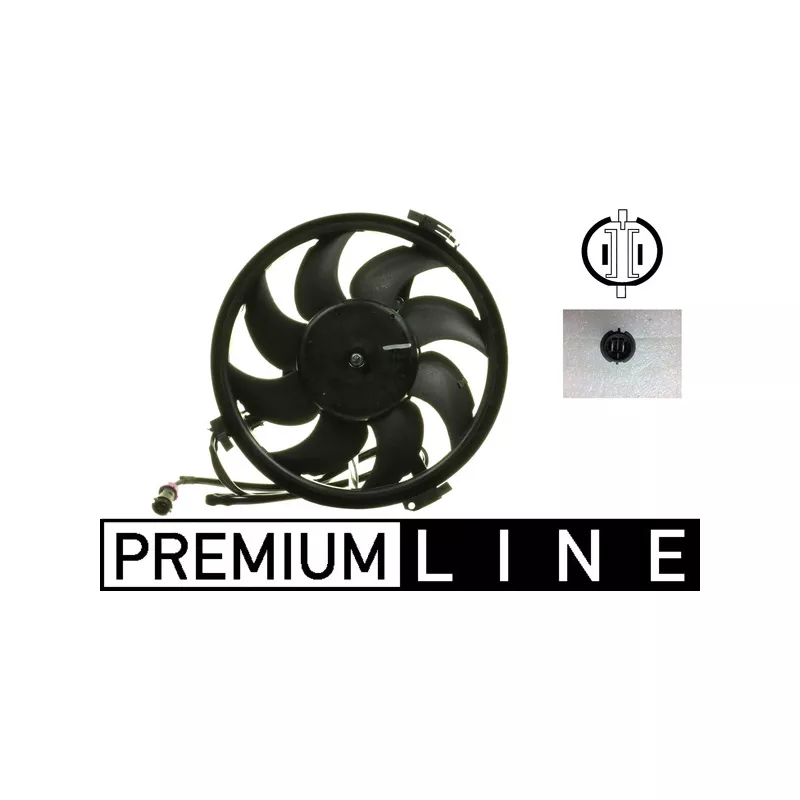 Ventilateur, refroidissement du moteur MAHLE CFF 4 000P