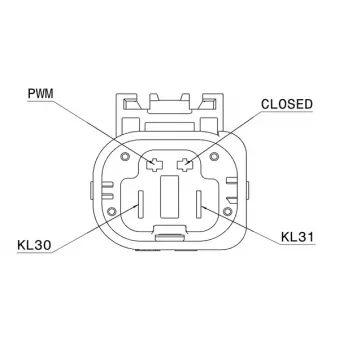Ventilateur, refroidissement du moteur MAHLE CFF 405 000P