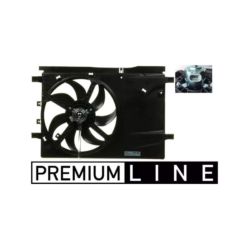 Ventilateur, refroidissement du moteur MAHLE CFF 424 000P