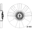 Ventilateur, refroidissement du moteur MAHLE CFF 443 000P - Visuel 2