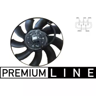 Ventilateur, refroidissement du moteur MAHLE CFF 475 000P