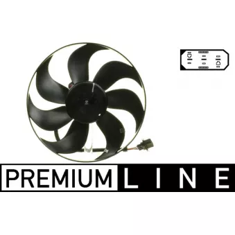 Ventilateur, refroidissement du moteur MAHLE CFF 8 000P