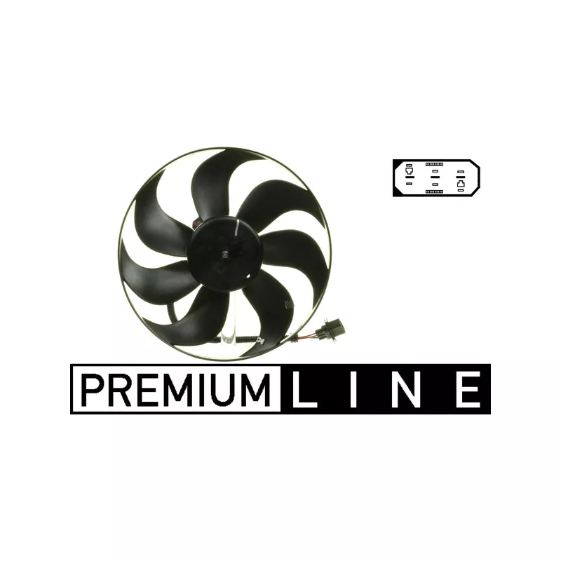 Ventilateur, refroidissement du moteur MAHLE CFF 8 000P