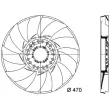 Roue du souffleur, refroidissementdu moteur MAHLE CFW 24 000P - Visuel 2