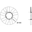 Roue du souffleur, refroidissementdu moteur MAHLE CFW 28 000P - Visuel 2