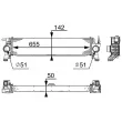 Intercooler, échangeur MAHLE CI 153 000P - Visuel 1