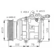 Compresseur, climatisation NRF 32257G - Visuel 1