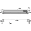 Intercooler, échangeur MAHLE CI 155 000P - Visuel 2