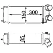 Intercooler, échangeur MAHLE CI 16 000S - Visuel 1
