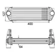 Intercooler, échangeur MAHLE CI 168 000P - Visuel 2