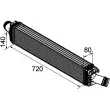 Intercooler, échangeur MAHLE CI 169 000P - Visuel 2