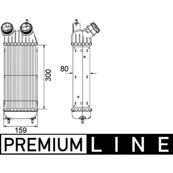Intercooler, échangeur MAHLE