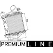 Intercooler, échangeur MAHLE CI 174 000P - Visuel 1
