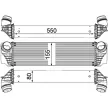 Intercooler, échangeur MAHLE CI 183 000P - Visuel 2