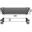 Intercooler, échangeur MAHLE CI 184 000P - Visuel 2