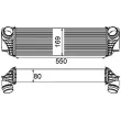 Intercooler, échangeur MAHLE CI 185 000P - Visuel 2