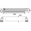 Intercooler, échangeur MAHLE CI 189 000P - Visuel 2