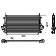 Intercooler, échangeur MAHLE CI 191 000P - Visuel 2