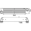 Intercooler, échangeur MAHLE CI 193 000P - Visuel 2