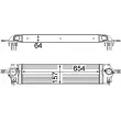 Intercooler, échangeur MAHLE CI 201 000P - Visuel 2