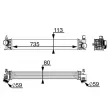 Intercooler, échangeur MAHLE CI 217 000P - Visuel 2