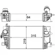 Intercooler, échangeur MAHLE CI 235 000P - Visuel 2
