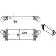 Intercooler, échangeur MAHLE CI 238 000P - Visuel 2