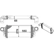 Intercooler, échangeur MAHLE CI 239 000P - Visuel 2