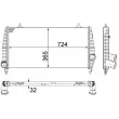 Intercooler, échangeur MAHLE CI 266 000P - Visuel 2