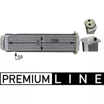 Intercooler, échangeur MAHLE CI 28 000P