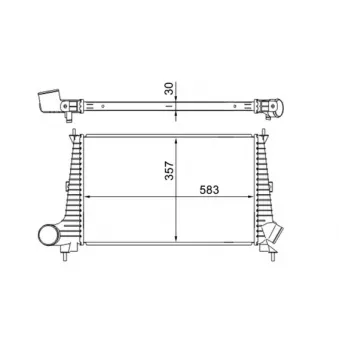 Intercooler, échangeur MAHLE